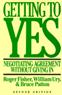 Getting To Yes